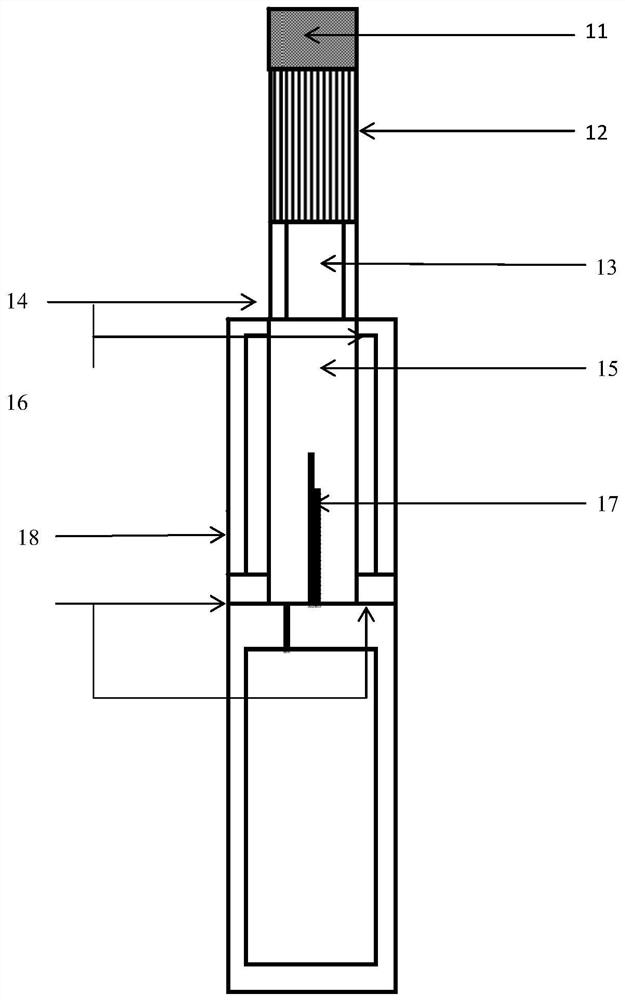 A kind of particle that can reduce the temperature of cigarette smoke and its preparation method and application