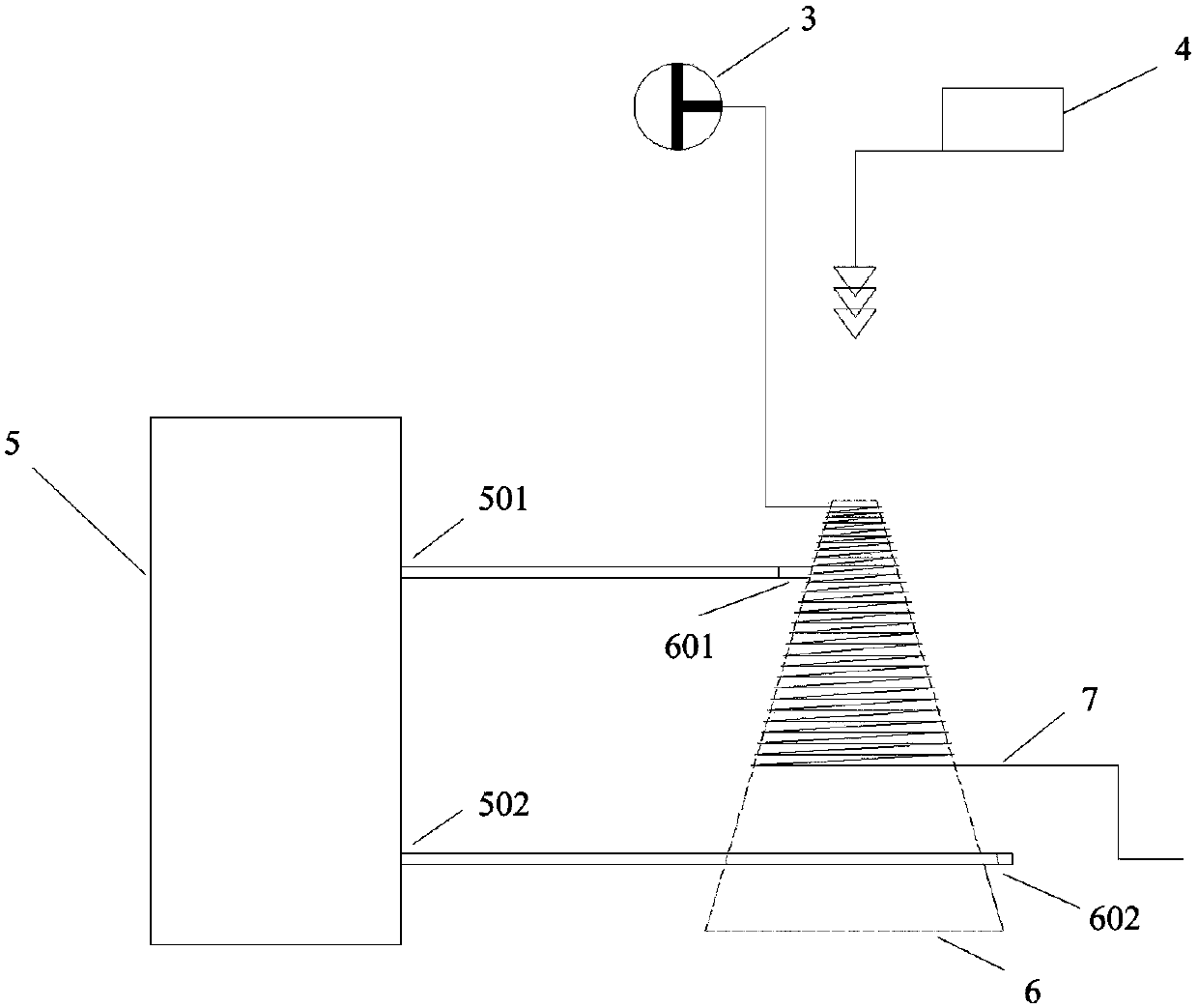 Flow photochemical reaction device