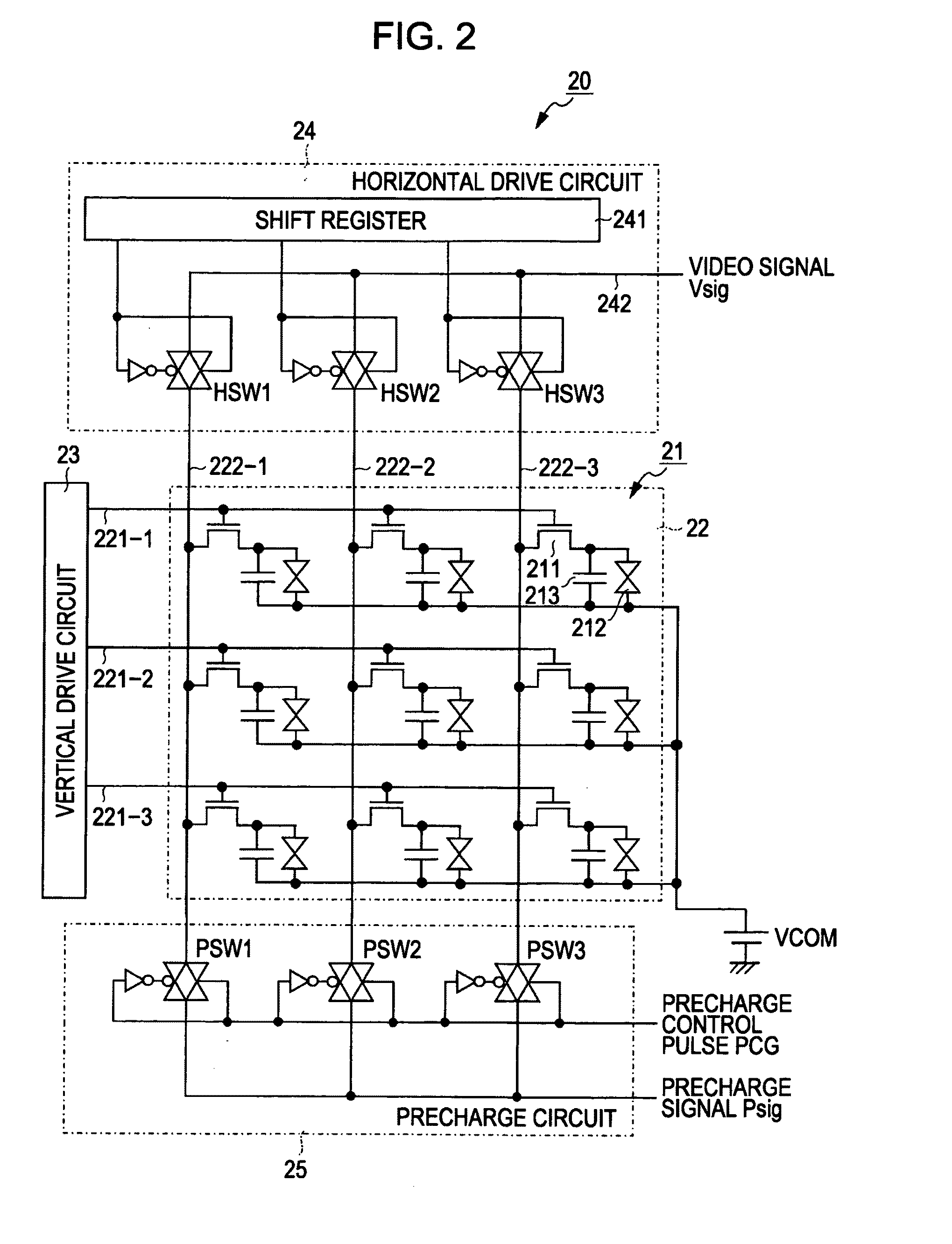 Display device, drive method therefor, and electronic apparatus