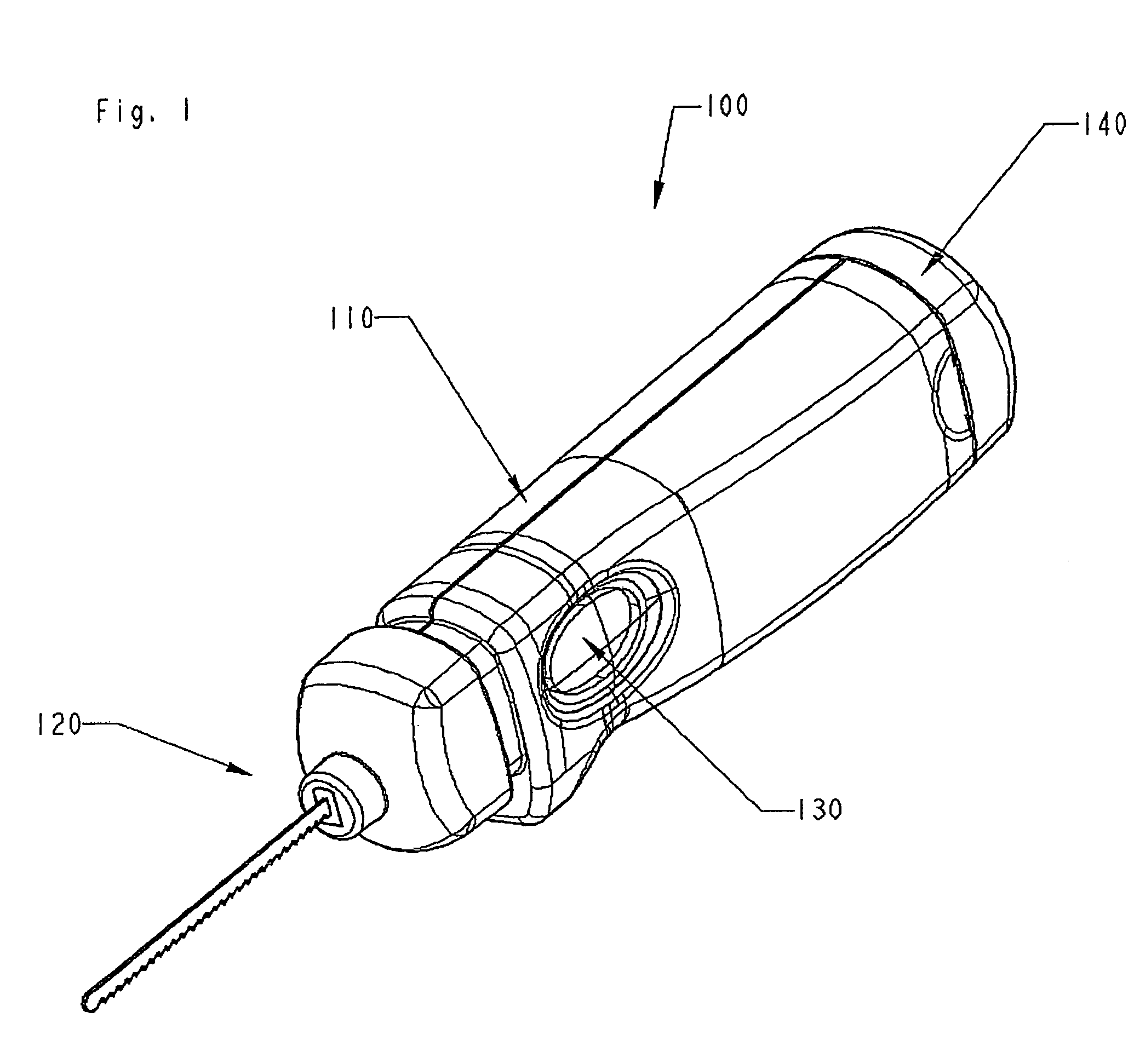 Electric knife adapted for safely craving pumpkins and other fruits and vegetables