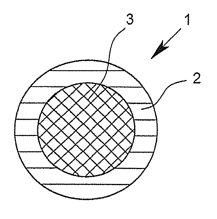 Bi-component fiber for the production of spunbond fabric