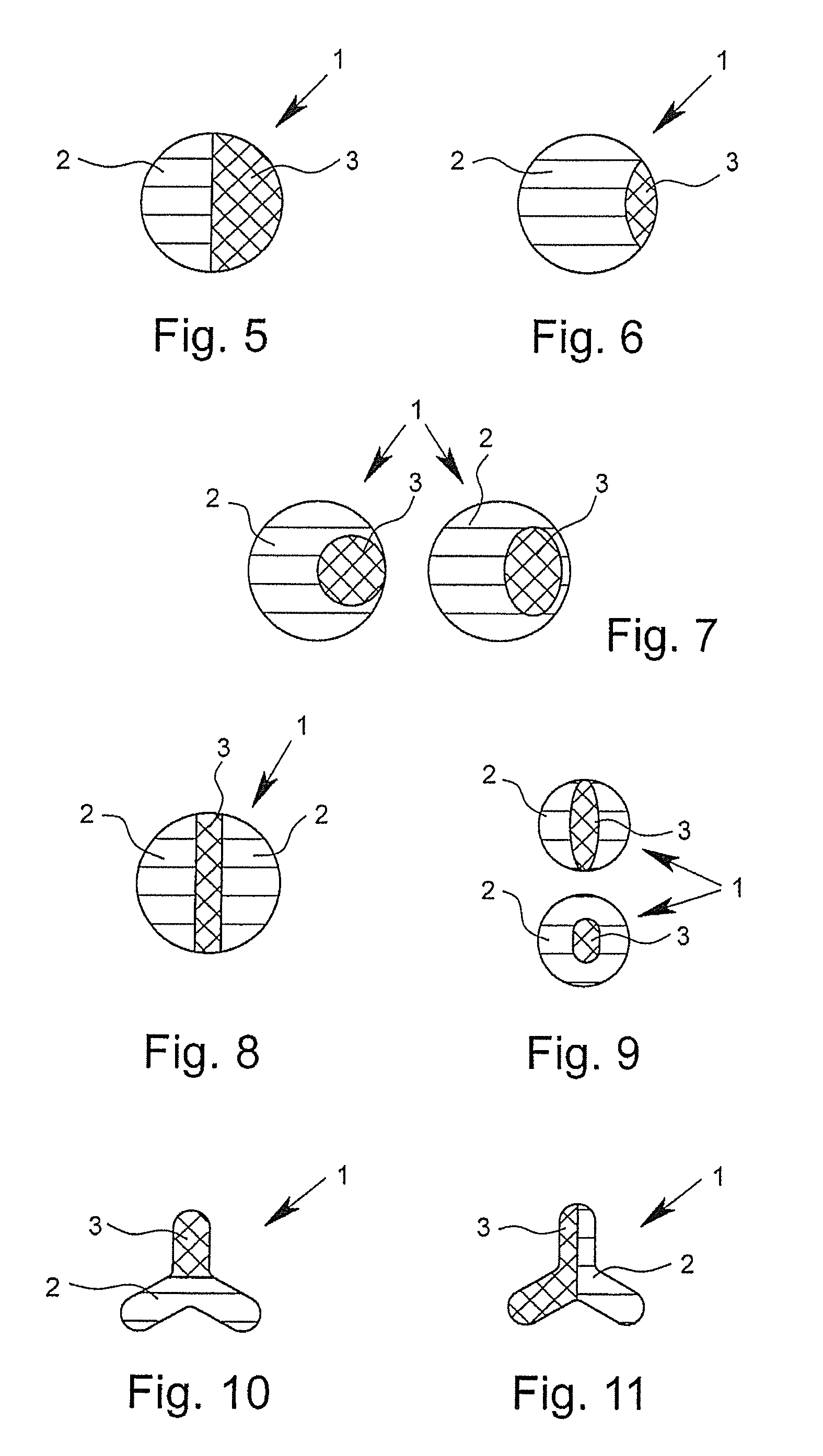 Bi-component fiber for the production of spunbond fabric