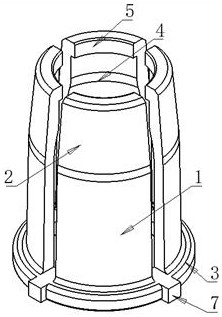 Special combined protective sleeve for shock absorber of all-terrain vehicle