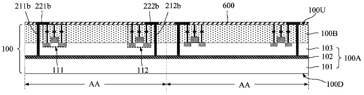 Integrated structure of crystal resonator and control circuit and integration method thereof