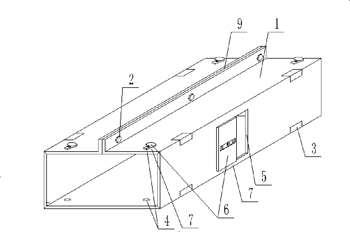 Polyhedron component molding mould