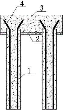 Foundation treatment method under dynamic load and static load mixing effect of equipment room