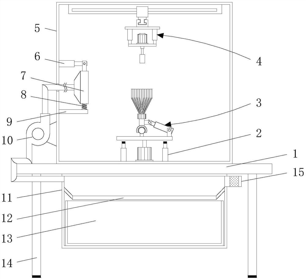 Polishing device for sensor machining