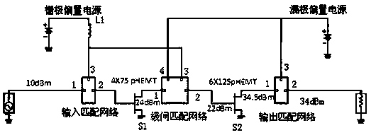 2.7-3.5ghz 2W GaN monolithic power amplifier and its design method