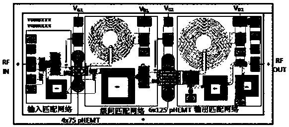 2.7-3.5ghz 2W GaN monolithic power amplifier and its design method