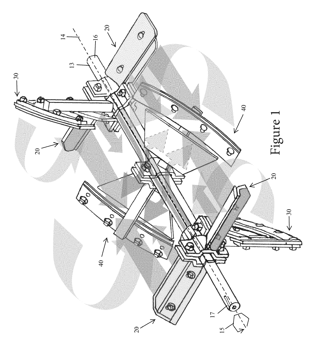 Mortar mixer paddle assembly for use with polyethylene drums and associated methods