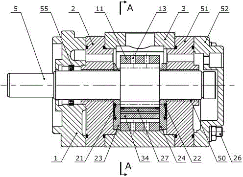 An Internal Gear Pump with Radial Compensation