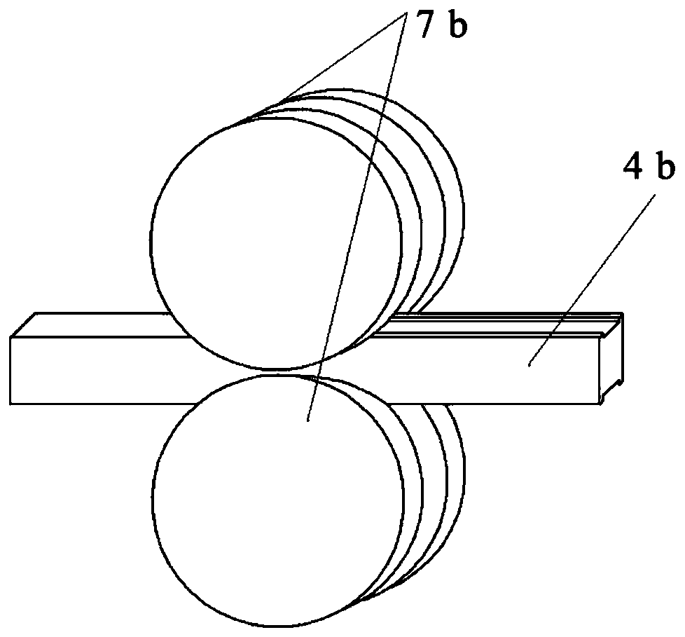 Square bloom continuous casting manufacturing method facilitating elimination of core defects