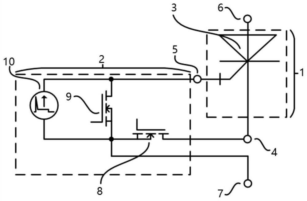 Turn-Off Thyristor Device with Discrete Gate Drive