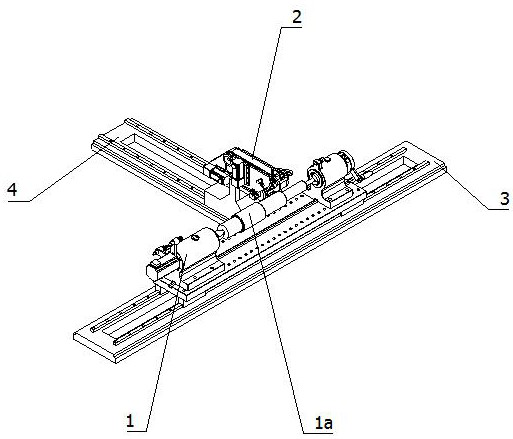 Grinding device with controllable contact range for excircles of shafts