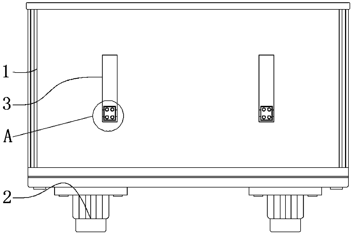 A debugging device capable of accurately adjusting and correcting through infrared operation for a binocular camera