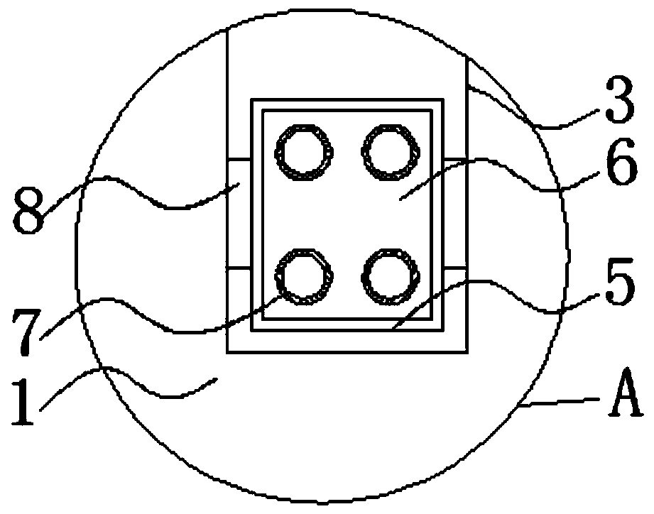 A debugging device capable of accurately adjusting and correcting through infrared operation for a binocular camera