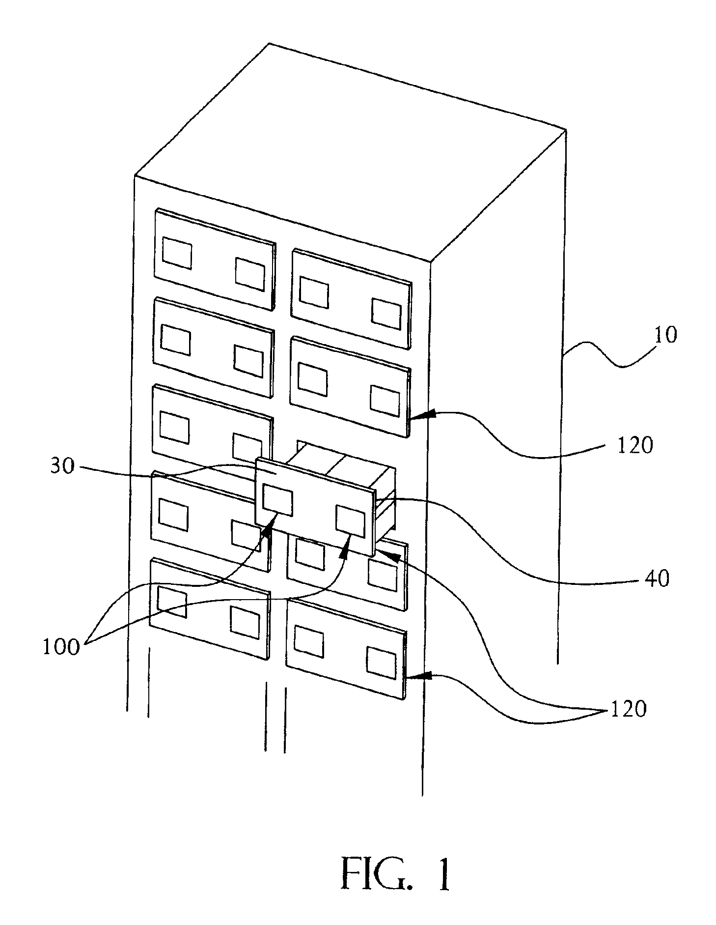 Latch with bail-type mounting