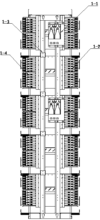 Optical fiber main distributing frame of MAN (Metropolitan Area Network)