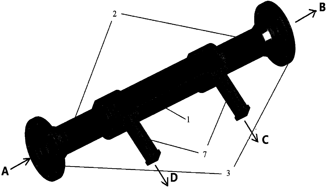 Broadband high-power millimeter-wave over-mode waveguide TE01 directional coupler