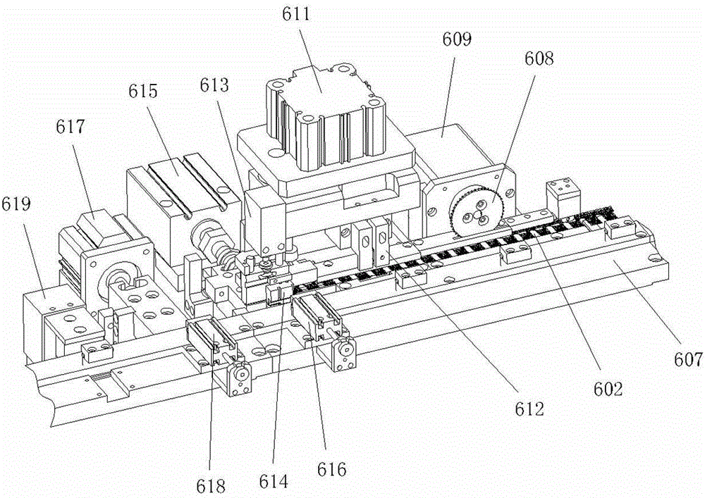 Automatic check assembly machine for HDMI connector