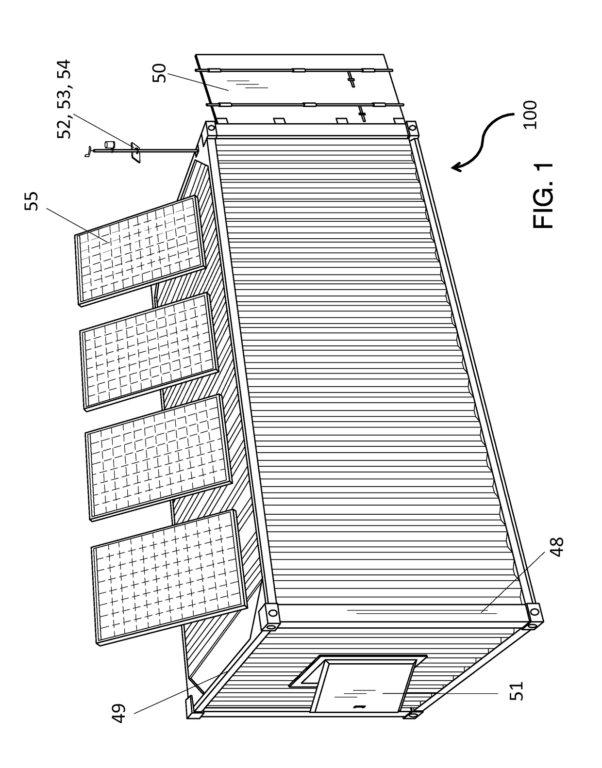 Semi-automated crop production system