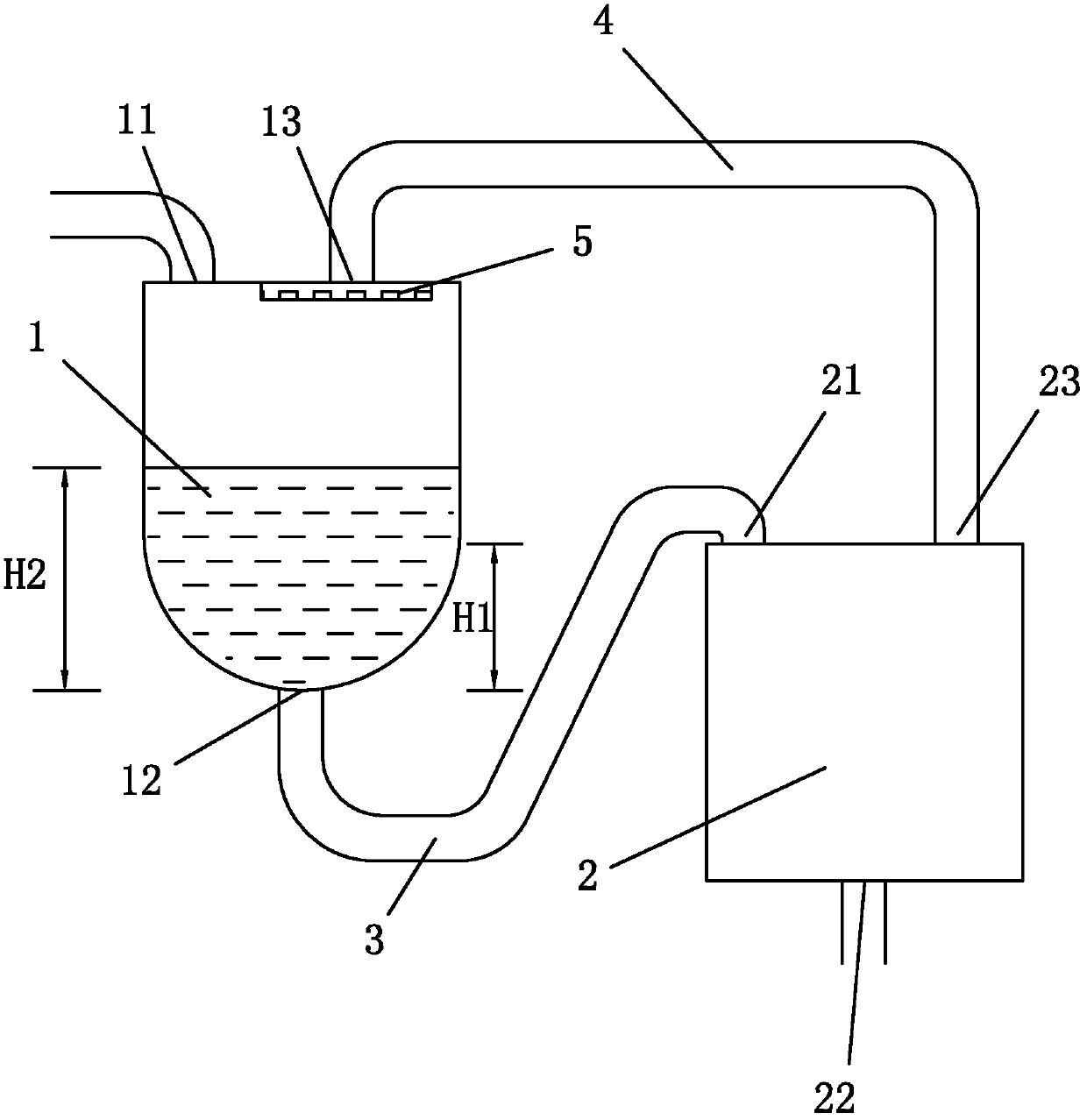 Continuous extraction device and continuous extraction method adopting same