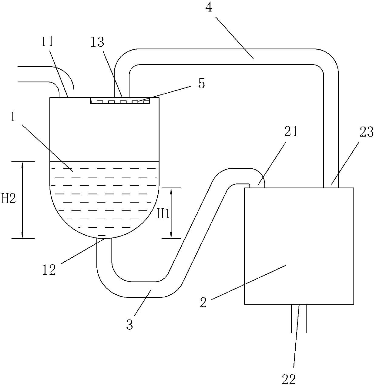 Continuous extraction device and continuous extraction method adopting same