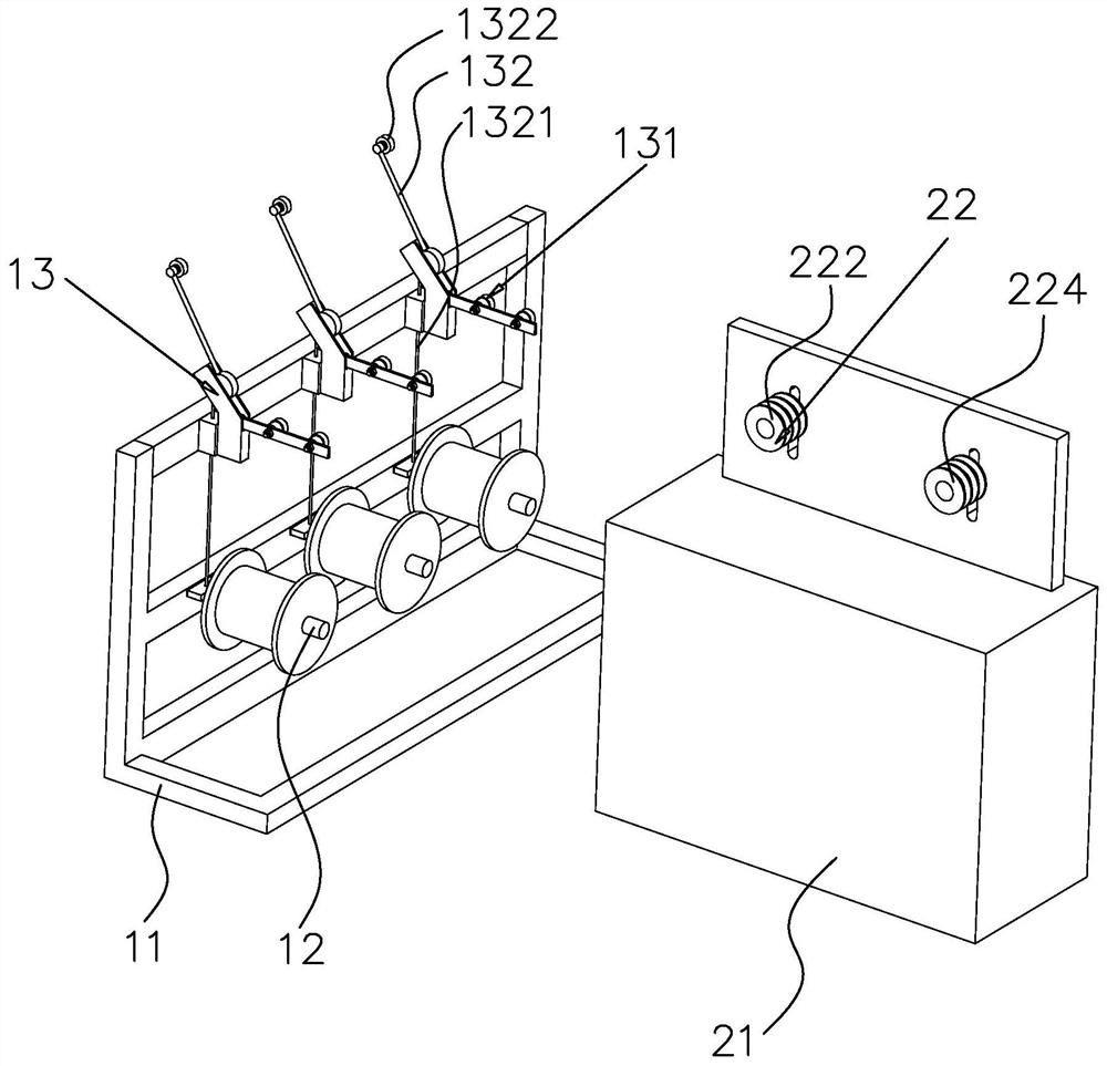 A copper wire automatic processing equipment