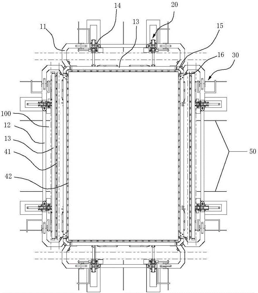 High bridge pier self-lifting outer frame over-form device