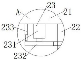 Oil damper rubber node press-fitting equipment for rail transit vehicle