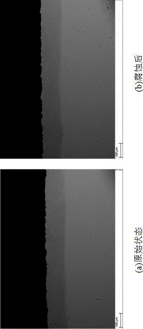 Laser remelting method for steel electric arc spraying aluminum coating layer used for ocean platform