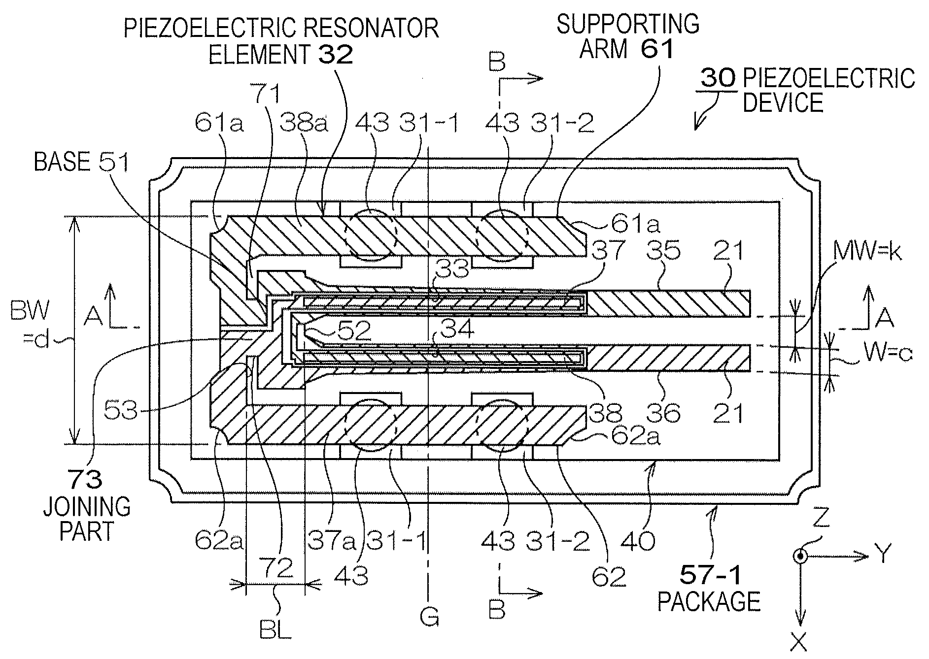 Piezoelectric resonator element and piezoelectric device