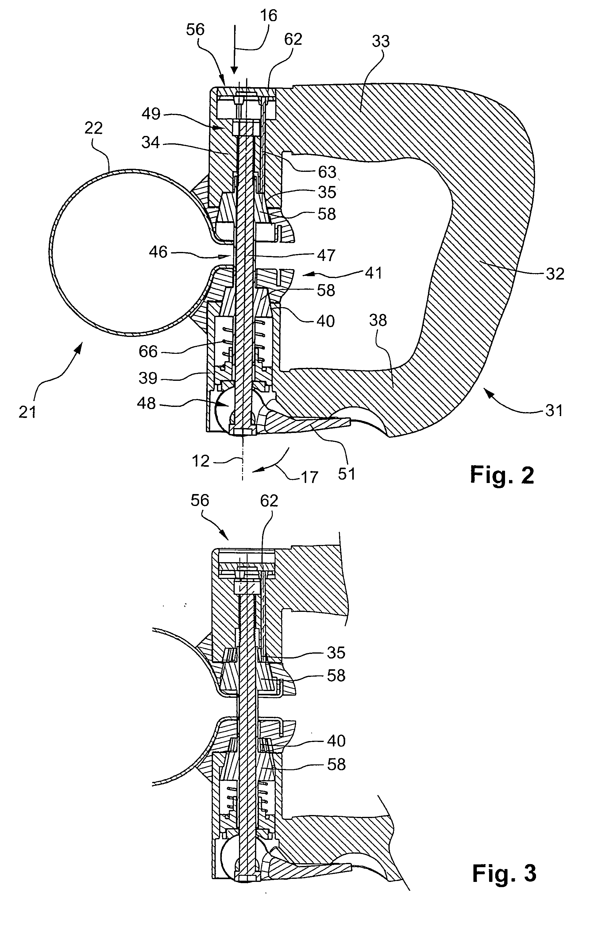 Auxiliary handle for hand-held power tool