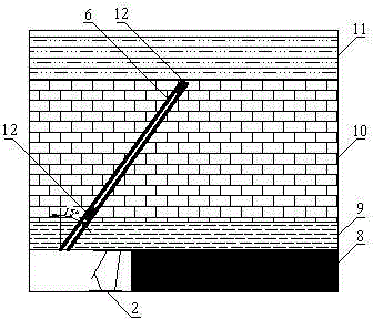 Method for controlling roof caving under condition of hardroof in coal seam