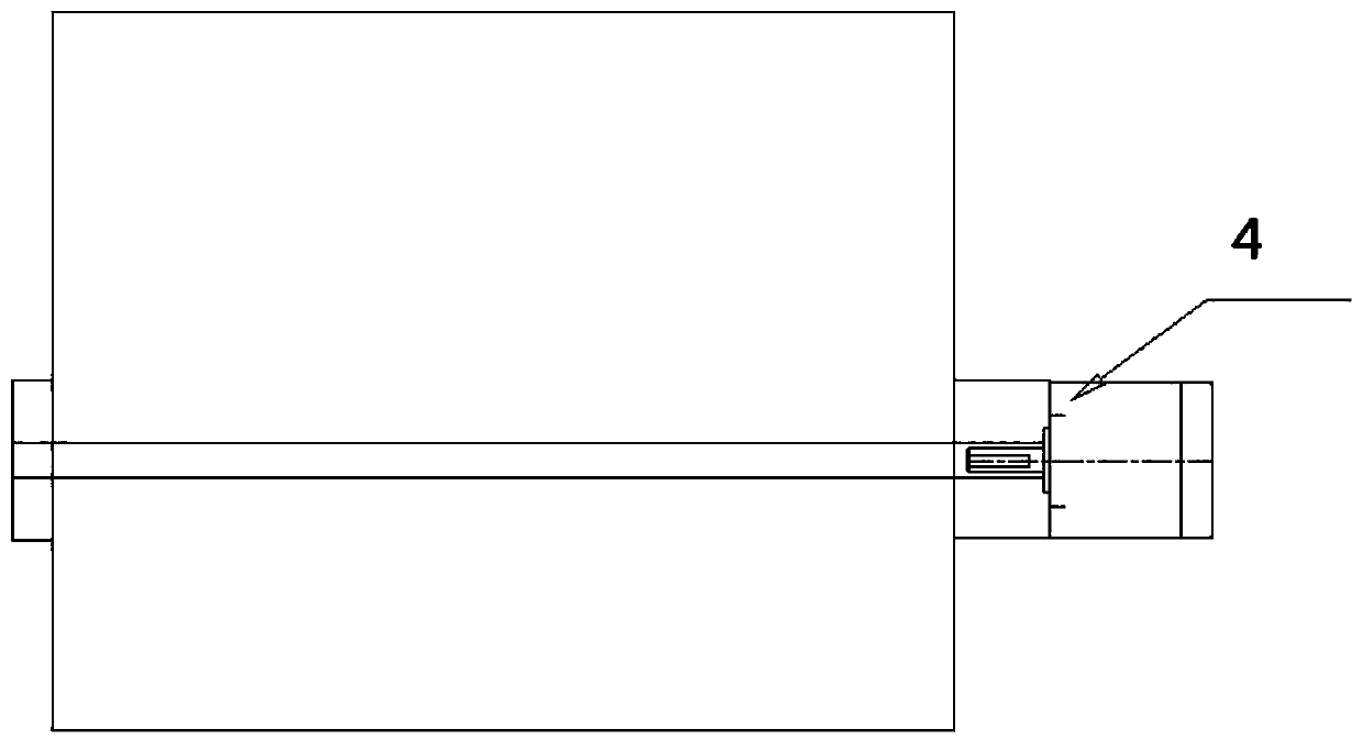 Integrated automatic detection and material dividing device