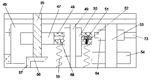 Disposal device of milling waste of hollow steel tube