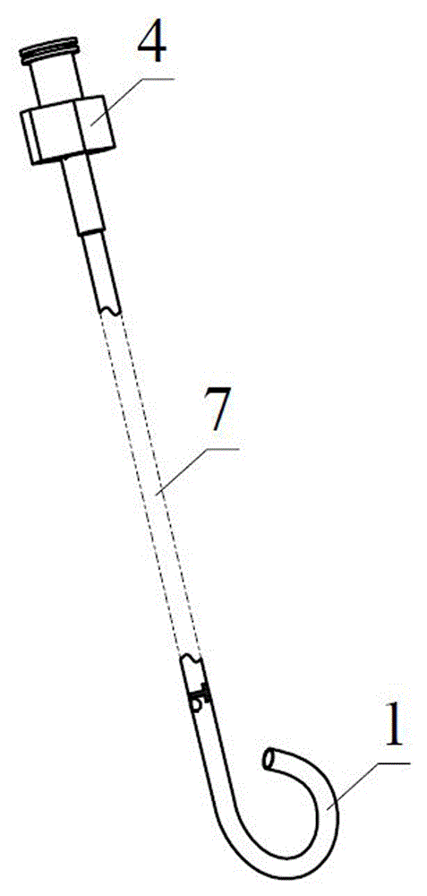 Guiding catheter and catheter assembly for angiography and angiography method