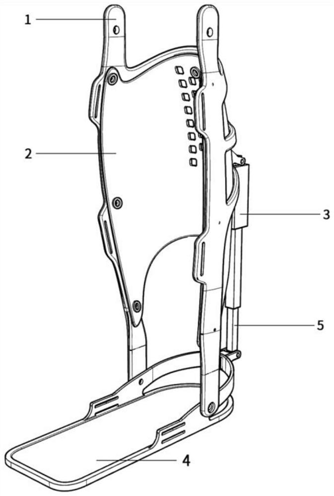 Intelligent control method of ankle-foot walking aid