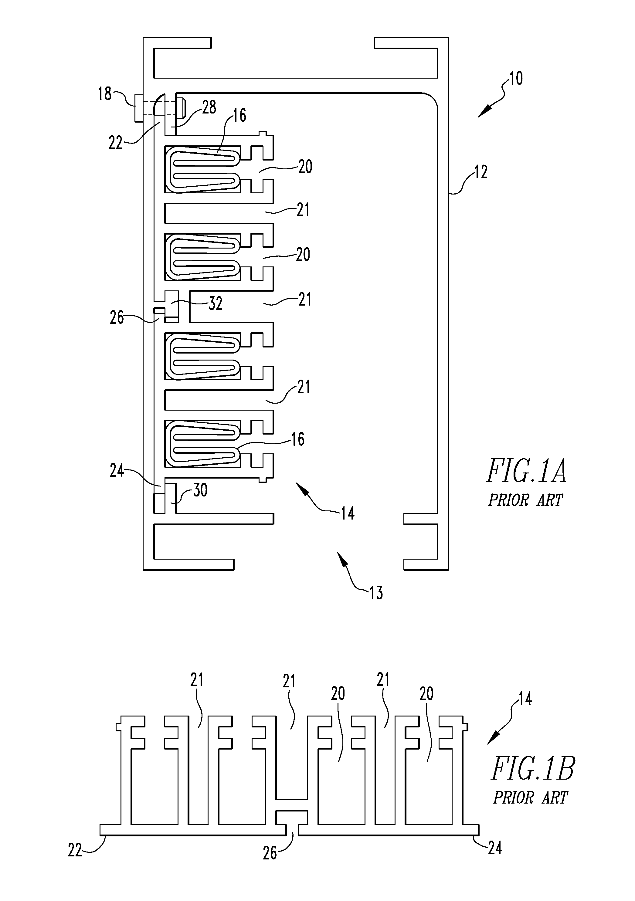 Press-fit busbar and busway employing same