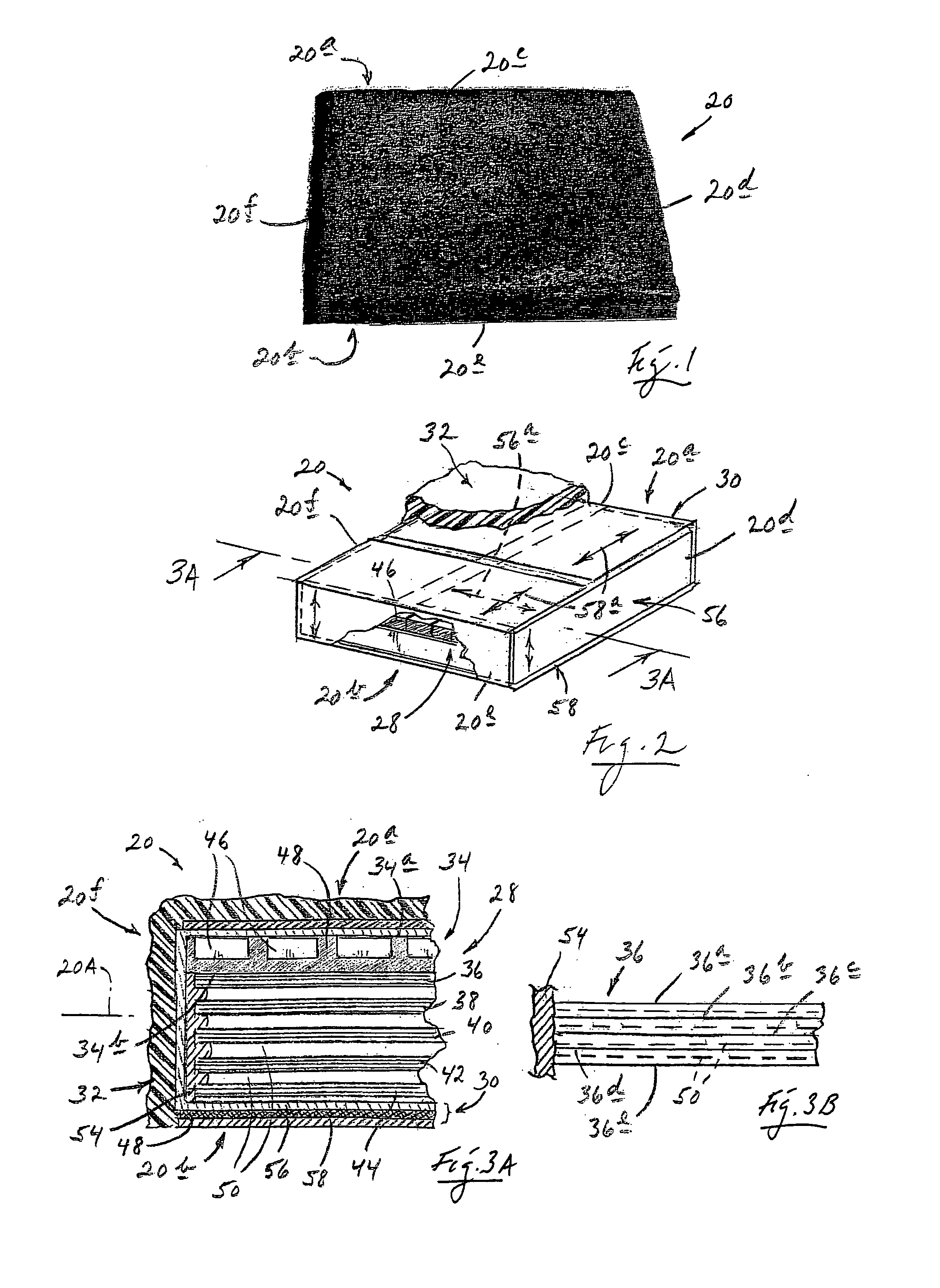 Trampoline response armor panel