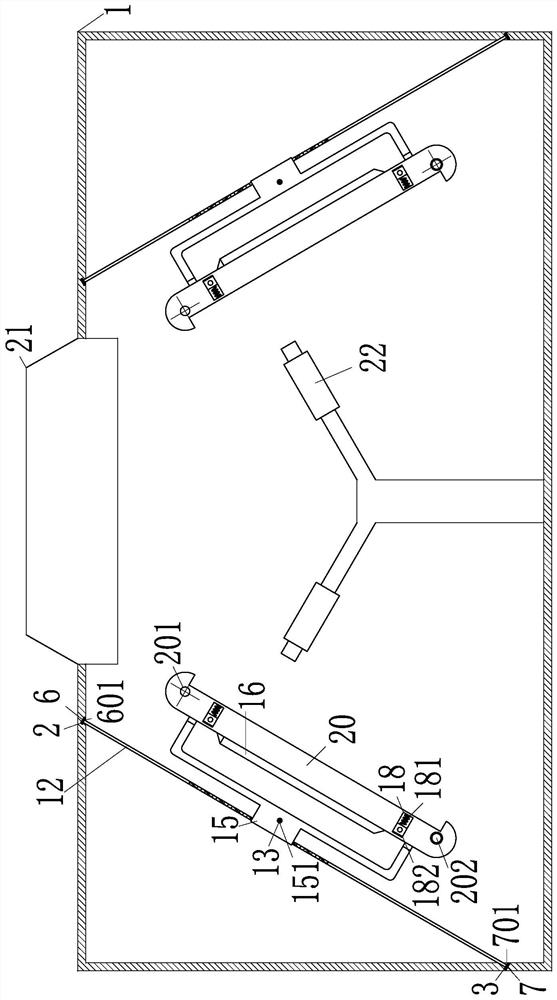 Laser film carving machine for thin-film solar cell panel