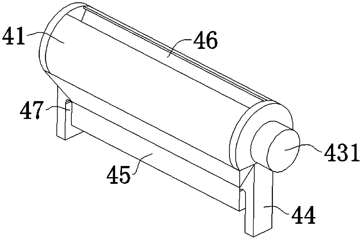 Withering trough convenient for spreading