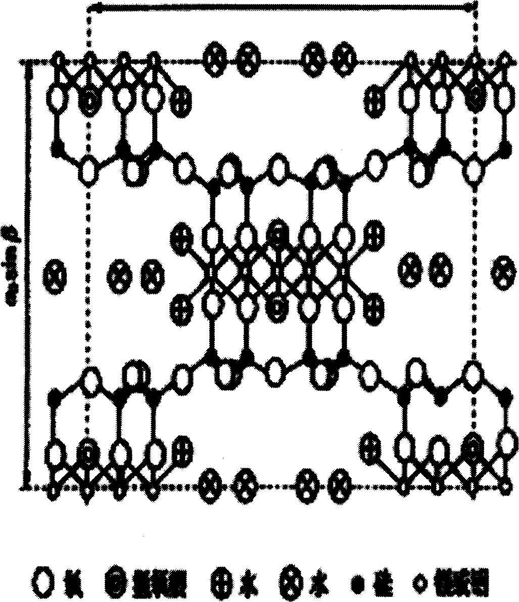 Nano-composite material containing organic sepiolite and its preparation method