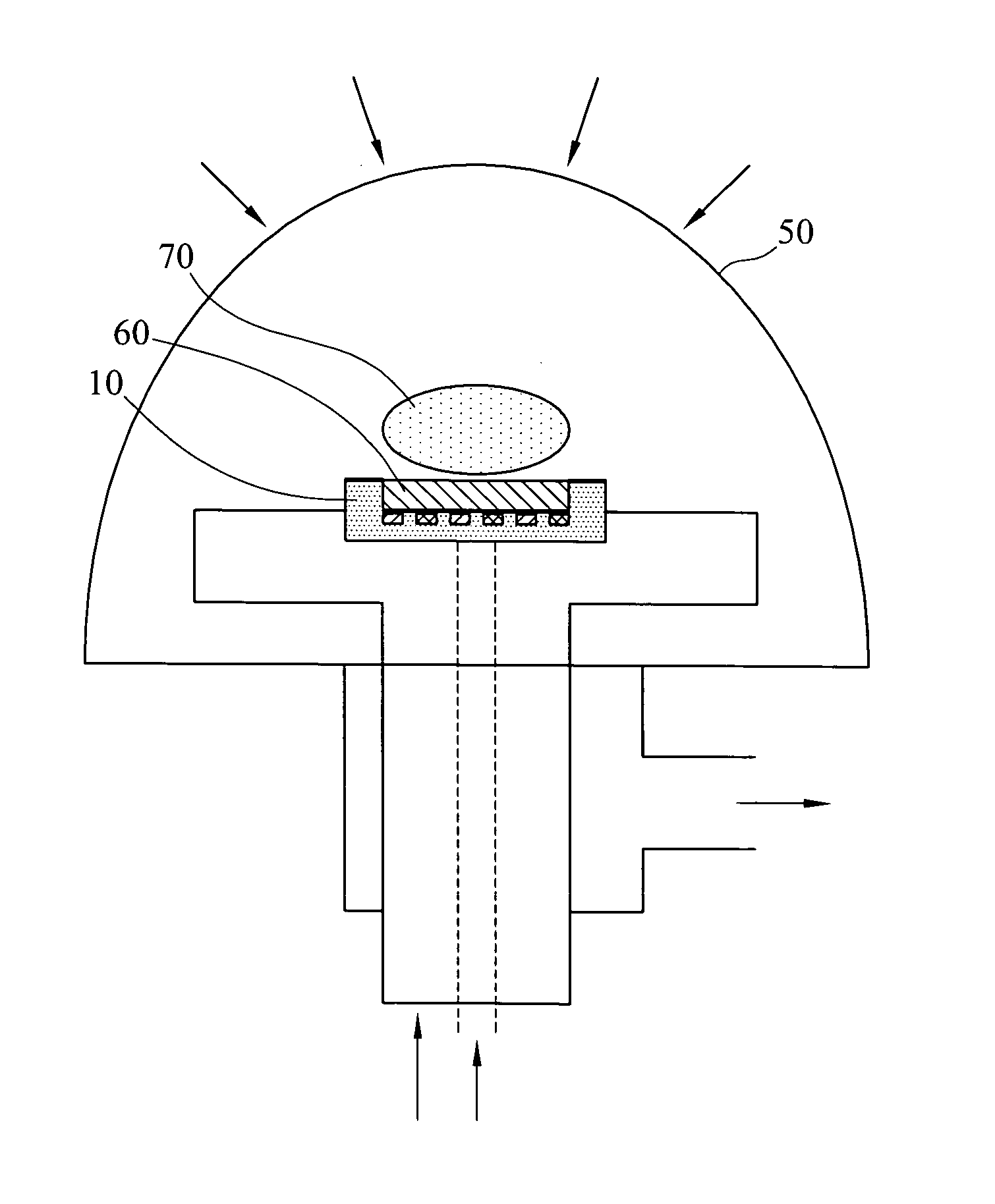 Substrate temperature control apparatus