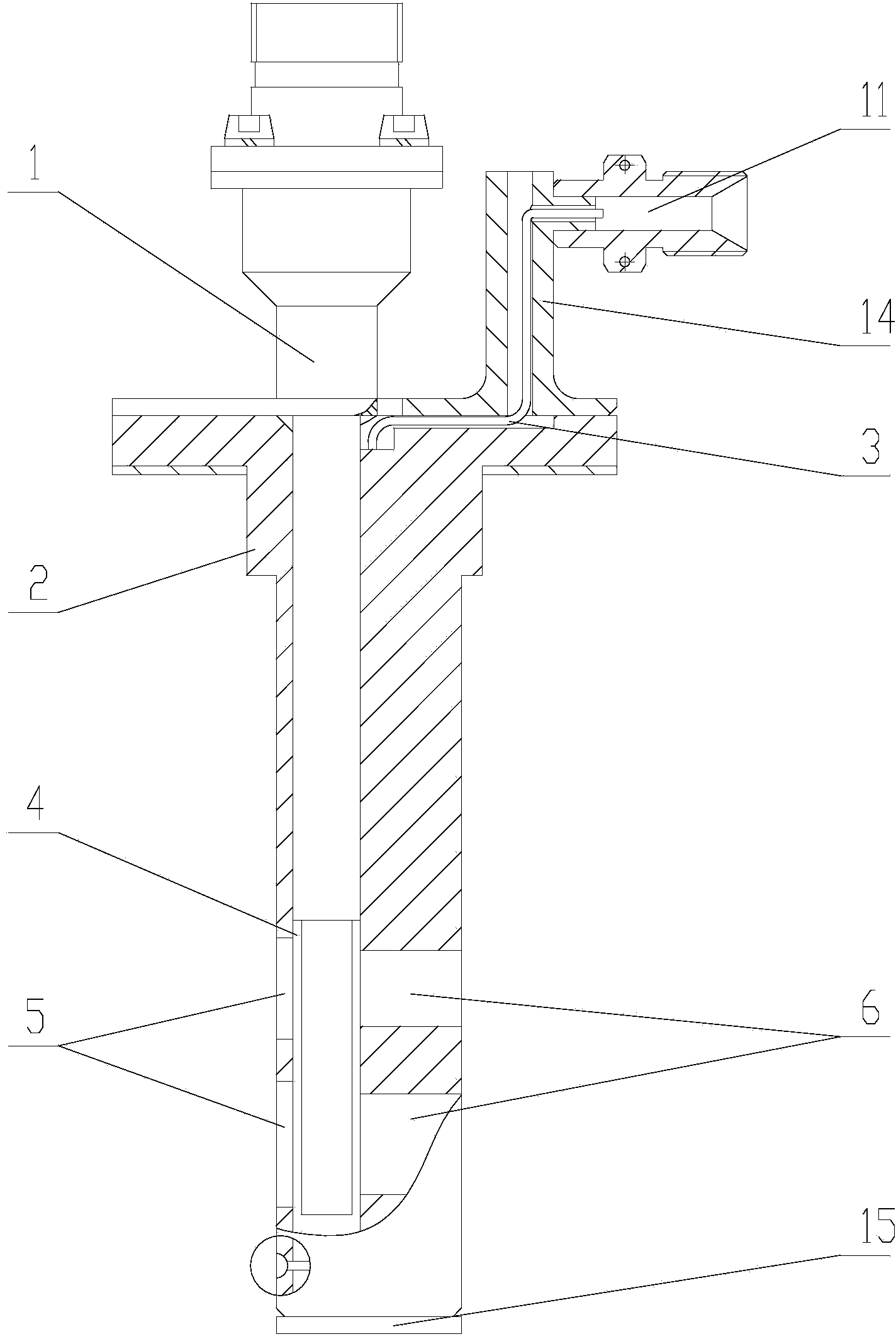 Total temperature and total pressure wing-shaped sensing part