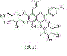 Method for obtaining anhydroicaritin from icariin by adopting naringinase