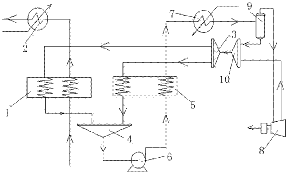 A process system and method for generating electricity using liquefied natural gas cold energy