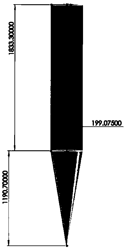 Deceleration control method for recoverable sounding rocket