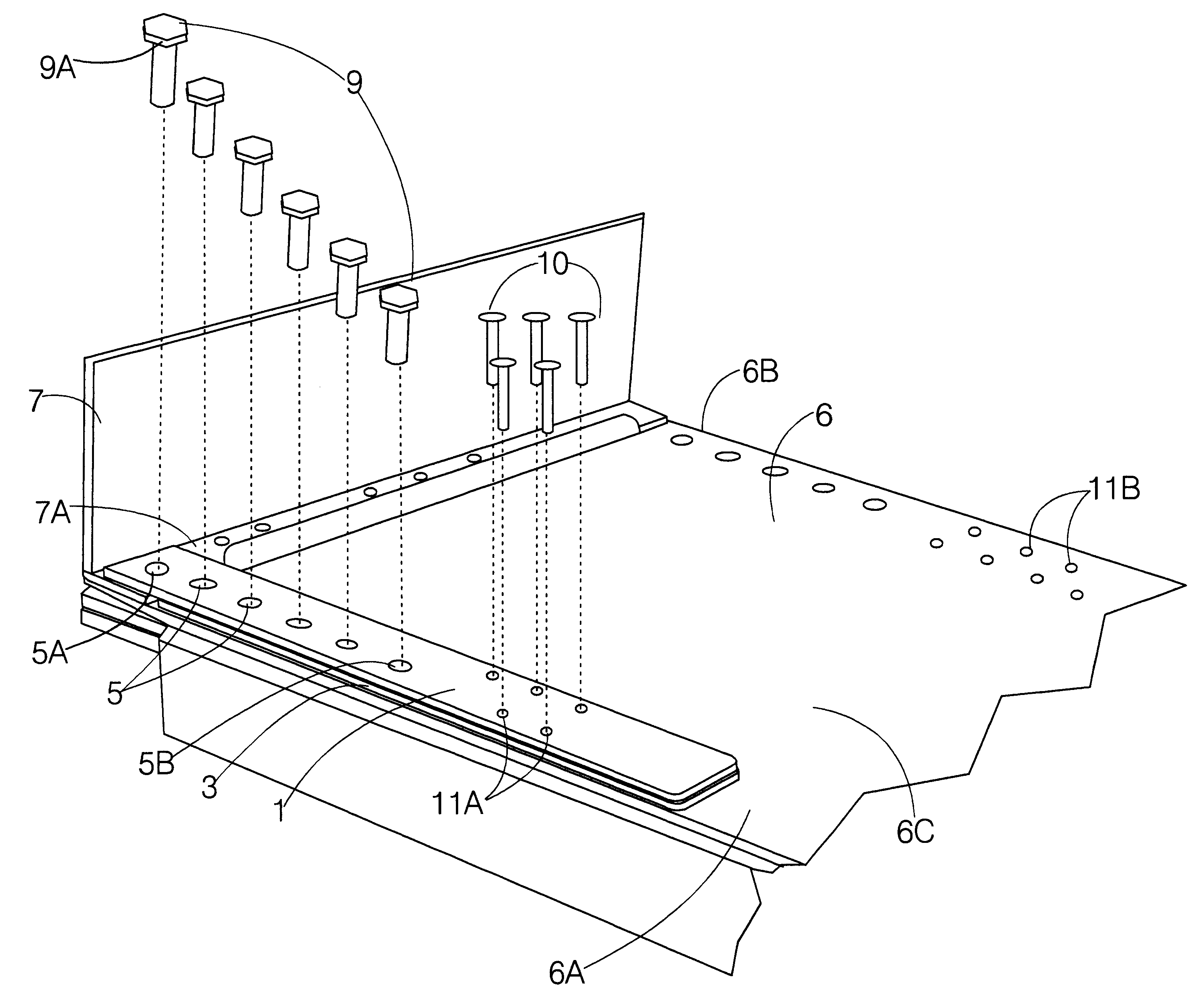 Wing spar modification kit