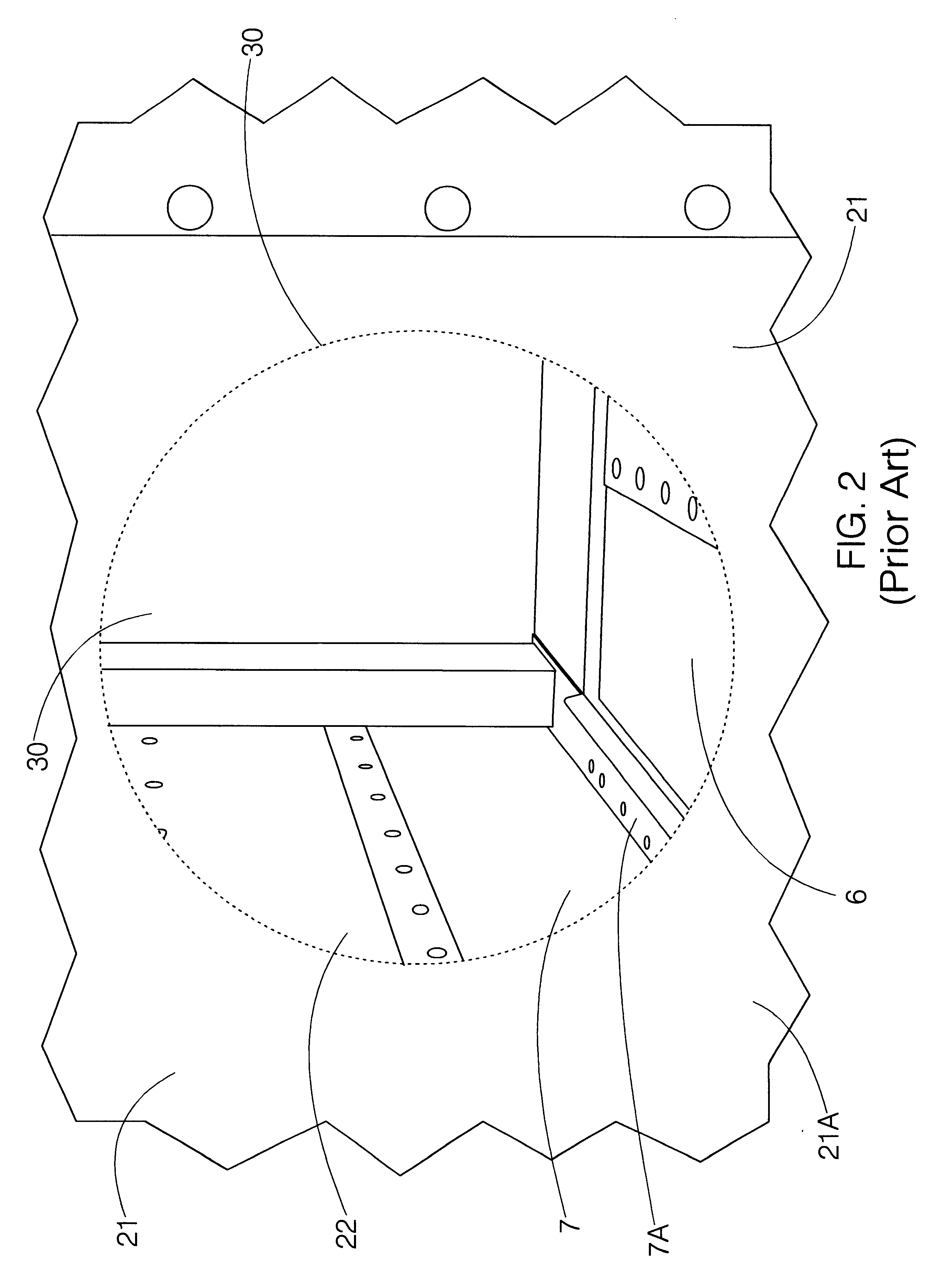 Wing spar modification kit